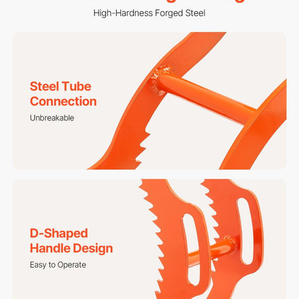 36in Log Lifting Tongs, 4-Claw Log Tongs, Heavy Duty Steel Log Grapple, 3300LBS Lifting Capacity, Swivel Log Graper Timber, Eagle Claw Design, Log Skidding Tongs for Trucks, Tractors, Forklifts.