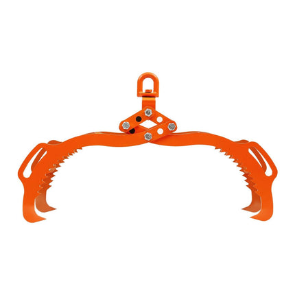 36in Log Lifting Tongs, 4-Claw Log Tongs, Heavy Duty Steel Log Grapple, 3300LBS Lifting Capacity, Swivel Log Graper Timber, Eagle Claw Design, Log Skidding Tongs for Trucks, Tractors, Forklifts.