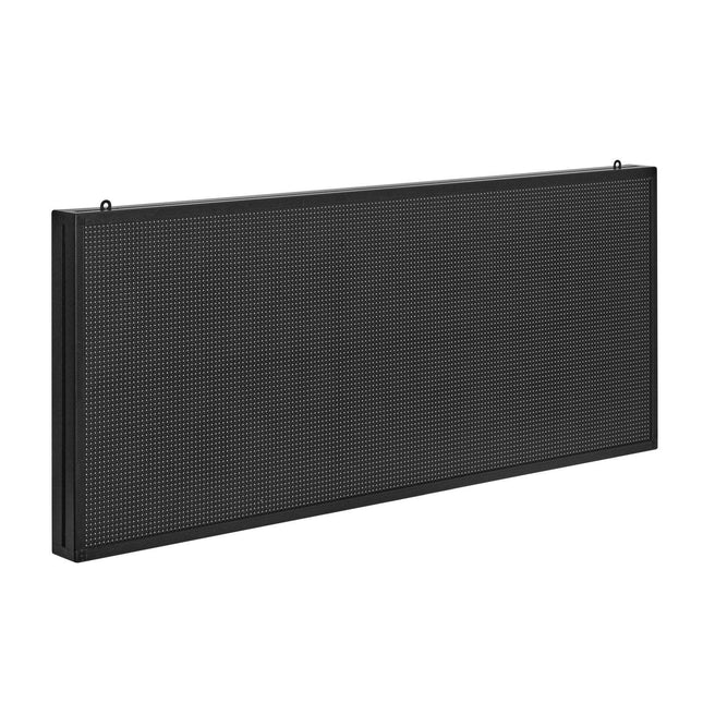 Programmable LED Sign, P6 Full Color Flexible Digital Scrolling Panel, DIY Custom Text Pattern GIF Display Board, Bluetooth APP Control Message Shop Sign for Store Business Advertising, 40x18 in.