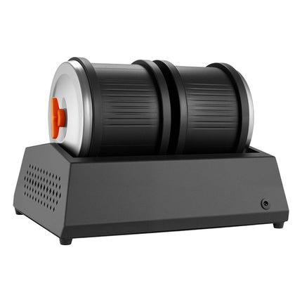Rock Tumbler Kit, 8 lbs Rock Polishing Kit, 4 Speed Settings 9-Day Polishing Timer Stone Polishing Kit, Double Barrel Rock Polisher with Adapter, Rock Polisher for Adults and Kids.