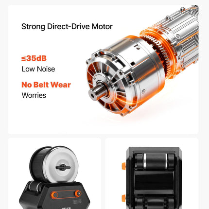 Rock Tumbler Kit, 3 lbs Rock Polishing Kit, 4 Speed Settings 9-Day Polishing Timer Stone Polishing Kit, Rock Polisher with Rough Gemstones and Polishing Grits, Rock Polisher for Adults Kids.