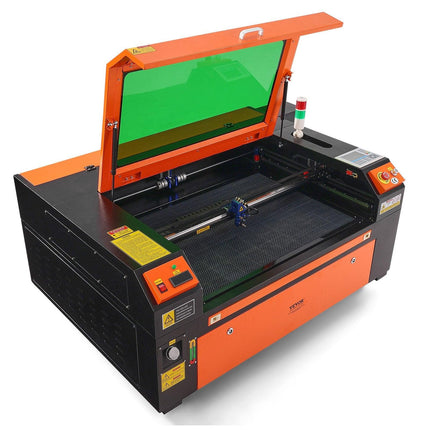 100W CO2 Laser Engraver Engraving Carving Print Machine 600x900 mm Workbed.