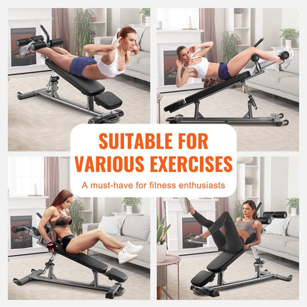 Weight Bench Adjustable Situp Incline Bench for Home Gym Strength Training.