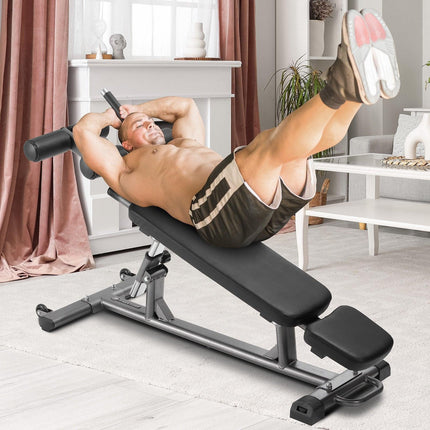 Weight Bench Adjustable Situp Incline Bench for Home Gym Strength Training.
