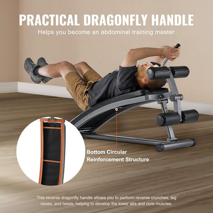 Weight Bench Adjustable Situp Incline Bench for Home Gym Strength Training.