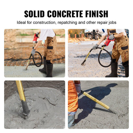Handheld Electric Concrete Vibrator 960W 2M Shaft Air Bubble Remover.
