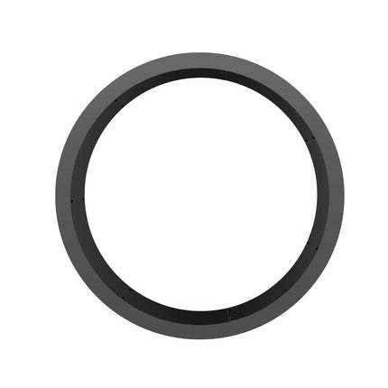 Fire Pit Ring Round 45 Inch Outer Steel Liner DIY Campfire Ring Firepit.
