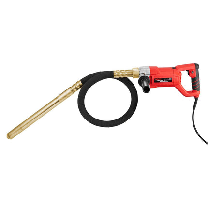Handheld Electric Concrete Vibrator 800W 1.5M Shaft Air Bubble Remover.