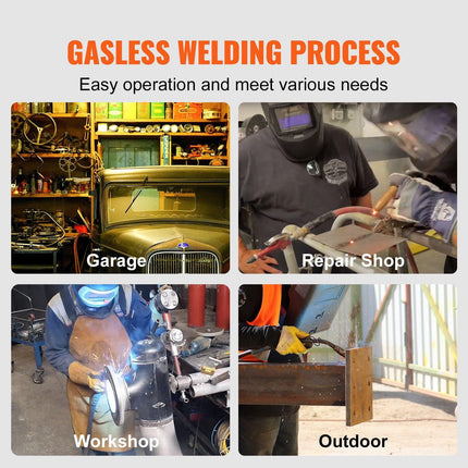 Flux Core MIG Welding Wire E71T-GS 0.035" 10LB Gasless Mild Steel MIG Wire.