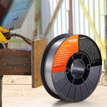 Flux Core MIG Welding Wire E71T-GS 0.035" 10LB Gasless Mild Steel MIG Wire.
