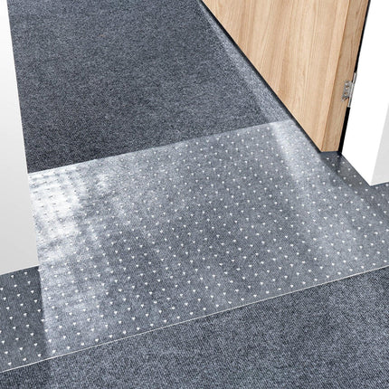 Carpet Protector for Pets, 15" x 4' PVC Scratch-Proof Cat Carpet Protector for Doorway, Anti-Slip Cat Scratch Protector Mat, Easy to Cut Plastic Carpet Scratch Stopper, Cat Scratch Guard Carpet.