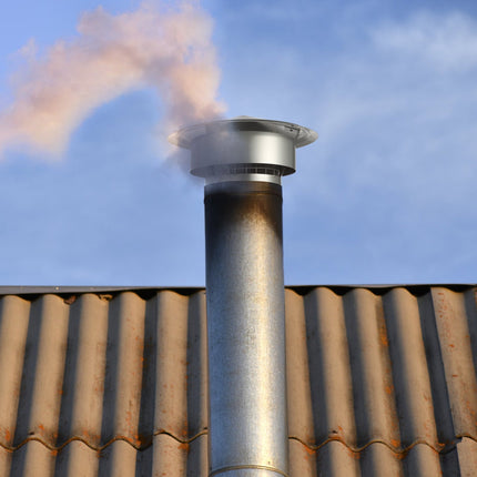 Chimney Cap 6-inch 304 Stainless Steel Round Roof Rain Cap Cover Silver.