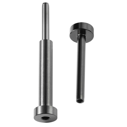 40 Pack Invisible Cable Railing kit, T316 Stainless Steel 3.2mm Invisible Receiver and Swage Stud End for Cable Railing, Swage Tensioner 3.2mm for Wood/Metal Post, Cable Railing Hardware, Black.