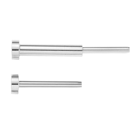 20 Pack Invisible Cable Railing kit, T316 Stainless Steel 3.2mm Invisible Receiver and Swage Stud End for Cable Railing, Swage Tensioner 3.2mm for Wood/Metal Post, Cable Railing Hardware, Silver.