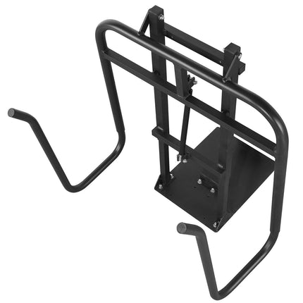 Hot Tub Cover Lift, Spa Cover Lift, Hydraulic, Height 84.07cm - 104.9cm Width 134.87cm - 234.95cm Adjustable, Installed Underneath on one Sides, Suitable for Various Sizes of Hot Tubs, Spa.
