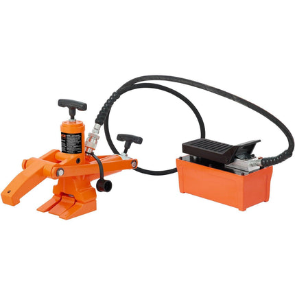 VEVOR Hydraulic Bead Breaker, 1000 PSI Tire Bead Breaker with Metal Foot Pump, Heavy-duty Steel Bead Breaker Tool for Tractors, Trucks, Buses, Lawn Mowers, ATVs.