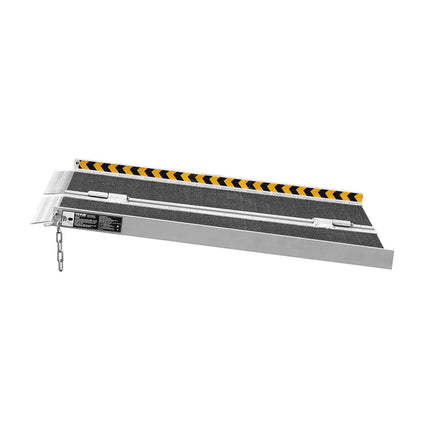 Portable Wheelchair Ramp 2FT, Non-Slip Aluminum Folding Handicap Ramp, Door Threshold Ramps for Wheelchair for Home,Wheel Chair Ramp Steps, Cars, Scooter, Cart, Curbs, Stairs.