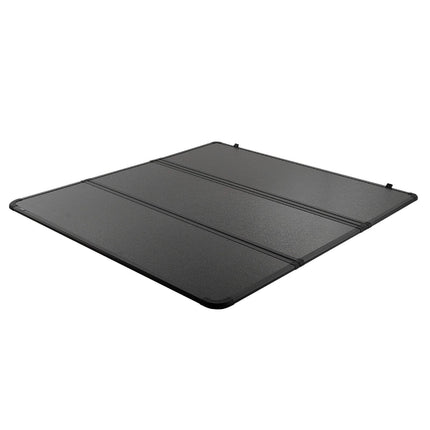 Tri-Fold Truck Bed Tonneau Cover, Compatible with 2015-2024 Ford F-150, 2004 mm Bed, Only Fit 2004 x 1656 mm Inside Bed, 181.4 kg Load Capacity with Built-in LED Light, Quick Folding, Black.