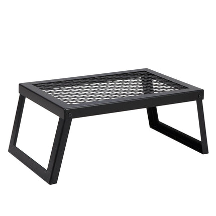 Folding Campfire Grill Portable Camping Fire Pit Steel Outdoor BBQ Picnic.