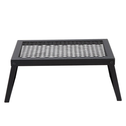 Folding Campfire Grill Portable Camping Fire Pit Steel Outdoor BBQ Picnic.