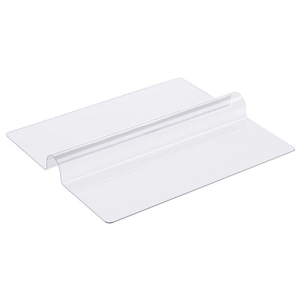 Plastic Table Cover, 54 x 54 Inch 1.5 mm Thick Clear Table Protector, Square PVC Desk Mat, Waterproof & Easy Cleaning Desk Pad Tablecloth, for Office Dresser Dining Room Table Night Stand.