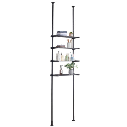 Over the Toilet Storage 4-Tier Bathroom Shelf Rack Space Saver Organizer.