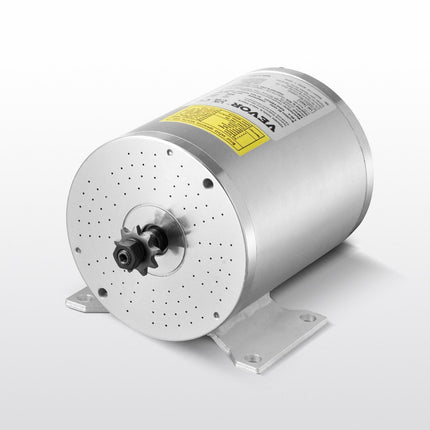 2000W Electric Brushless DC Motor Kit - 48V 4300rpm Motor with Upgraded Speed Controller and Throttle Grip Kit for Go Karts E-Bike Motorcycle Scooter DIY.
