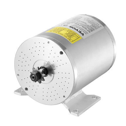 2000W Electric Brushless DC Motor Kit - 48V 4300rpm Motor with Upgraded Speed Controller and Throttle Grip Kit for Go Karts E-Bike Motorcycle Scooter DIY.
