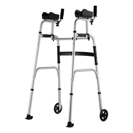 VEVOR Folding Walker — Adjustable Aluminium.