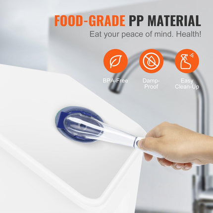 Ingredient Storage Bin, 2 x 15L Dispenser Bin with 2 Measuring Cups, Attachable Casters and Airtight Lid, 2 Pcs/Set Dog Pet Food Storage Container, PP Material Kitchen Rice Cereal Flour Bin.