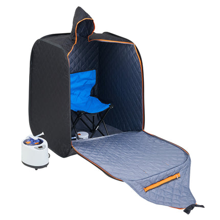 Portable Steam Sauna Tent 1000W Personal Spa Loss Weight Detox Therapy, 800x800x1000 mm.