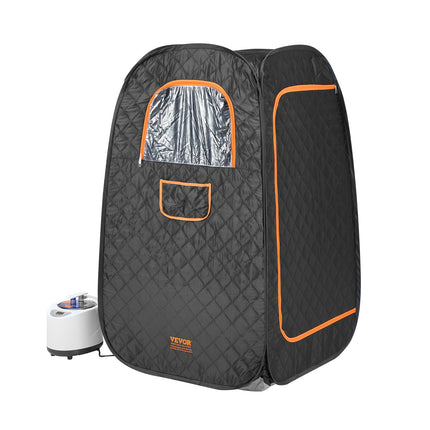 1000W Personal Steam Sauna Tent Loss Weight Detox Therapy Spa Compact, 800 x 800 x 1330 mm.