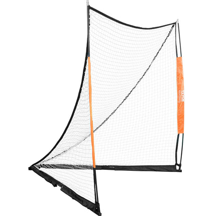 Lacrosse Goal, 1.8mx1.8m Lacrosse Net, Portable Lacrosse Goal with Carry Bag, Fiberglass Rod Backyard Lacrosse Training Equipment, Easy Setup Collegiate Goal, Perfect for Youth Adult Training.