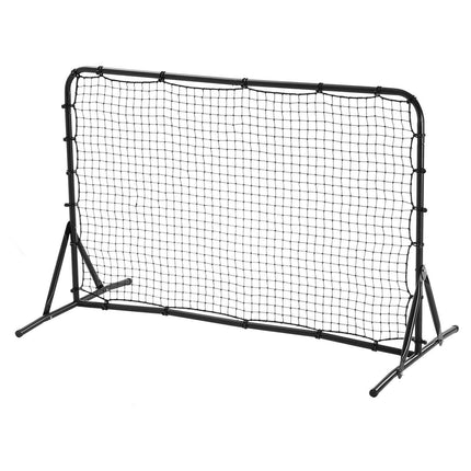 6x4FT Soccer Rebound Trainer Soccer Training Equipment Double-Sided Net.