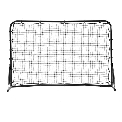 6x4FT Soccer Rebound Trainer Soccer Training Equipment Double-Sided Net.