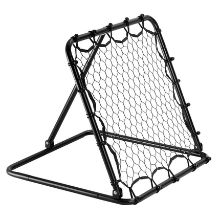 34"x34" Soccer Rebounder Net Kick-Back Portable Football Training Gifts.