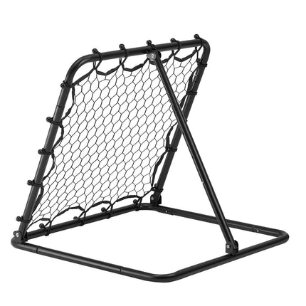 34"x34" Soccer Rebounder Net Kick-Back Portable Football Training Gifts.