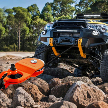 10 Ton Recovery Winch Snatch Block 22,000 lbs Capacity Off Road ATV UTV.