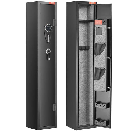 Gun Safe Rifle Safe with Digital Keypad & Lock for 3 Rifles and 4 Pistols.
