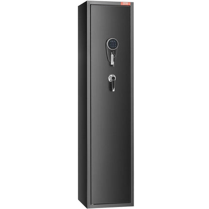 Gun Safe Rifle Safe with Digital Keypad & Lock 5 Rifles Storage Cabinet.