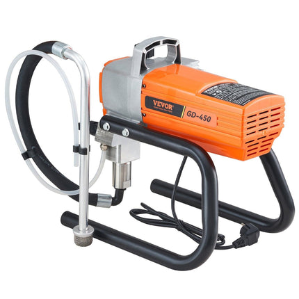 High Pressure Airless Wall Paint Spray Gun Sprayer 600W Machine Spraying.