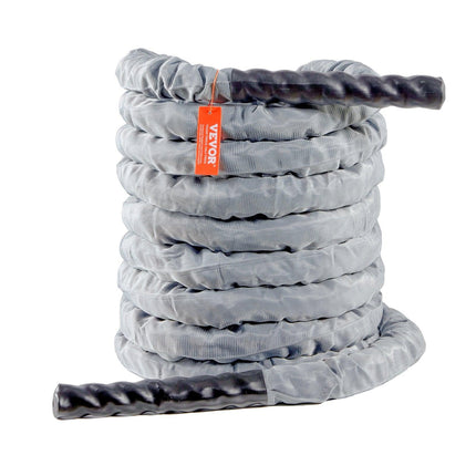 Battle Rope 1.5" 30Ft Gym Workout Strength Training Exercise Fitness Rope.