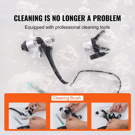 Stand Airless Paint Sprayer, 750W 3000PSI High Efficiency Electric Airless Sprayer With Cart, Fine And Even Painting Effect, Paint Sprayers for Home Interior and Exterior Furniture and Fences.
