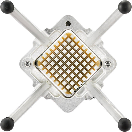 Commercial Vegetable Fruit Chopper 1/4" Blade Heavy Duty Professional Food Dicer Kattex French Fry Cutter Onion Slicer Stainless Steel for Tomato Peppers Potato Mushroom.