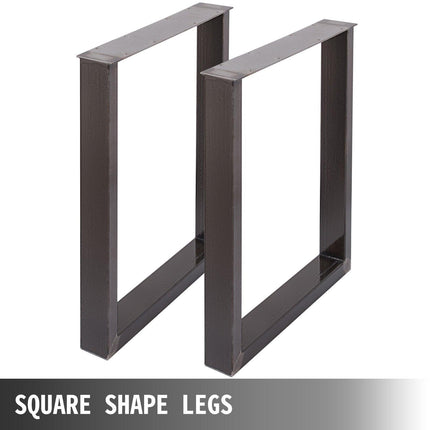 72 x 60 cm Dining Table Legs Office Table Legs Set of 2 Steel Table Legs Computer Desk Legs Steel Bench Legs Country Style Table Legs DIY Furniture Legs.