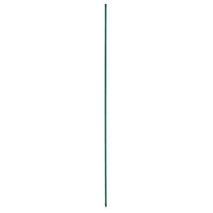 Garden Stakes, 50 Pack, 1455 mm, Plastic Coated Metal Tomato Stakes, Garden Sticks for Plants Support, with Pointed End and Non-Slip Bumps for Growing Climbing Plants, Outdoor Vegetables.