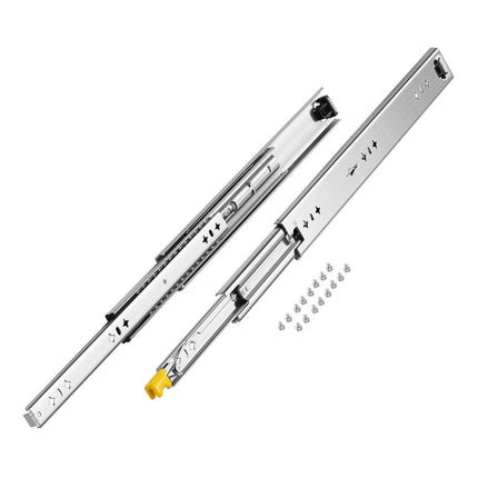 1 Pair 16-60 in Soft-Close Drawer Slides Ball Bearing Full Extension.