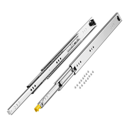 1 Pair 16-60 in Soft-Close Drawer Slides Ball Bearing Full Extension.