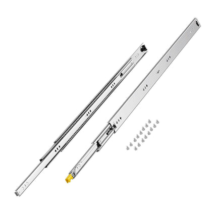 1 Pair 16-60 in Soft-Close Drawer Slides Ball Bearing Full Extension.
