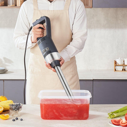 VEVOR Commercial Immersion Blender 500W Heavy Duty Hand Mixer for Soup Sauces.